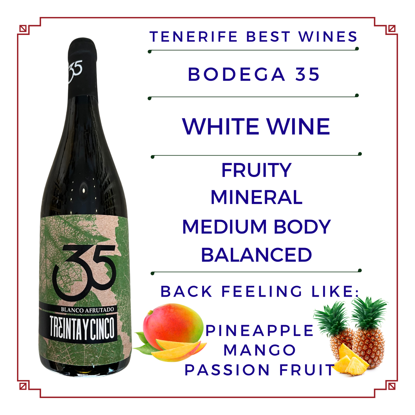 BODEGA 35 blanco afrutado