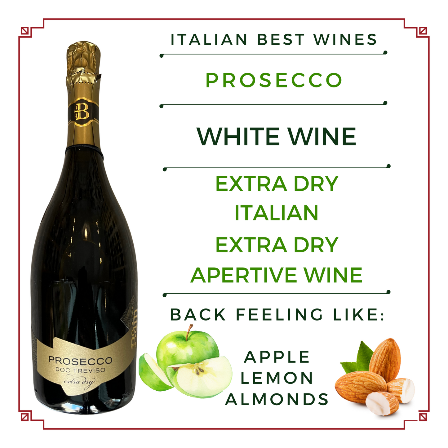 PROSECCO extra dry