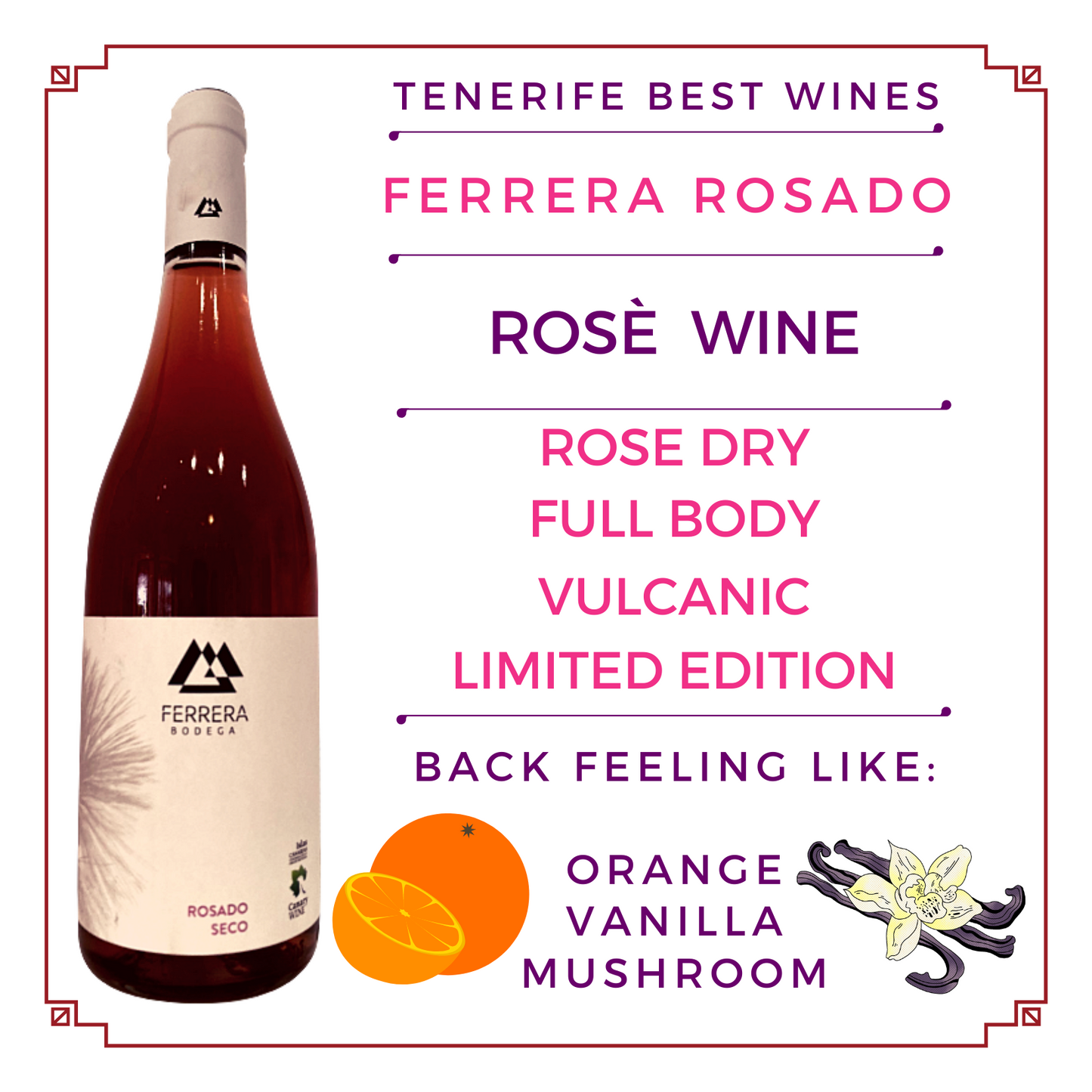 FERRERA ROSADO SECO