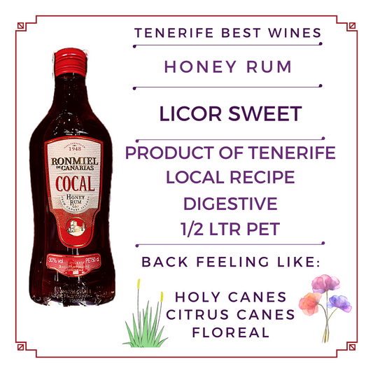 HONEY RUM from TENERIFE 500 ml