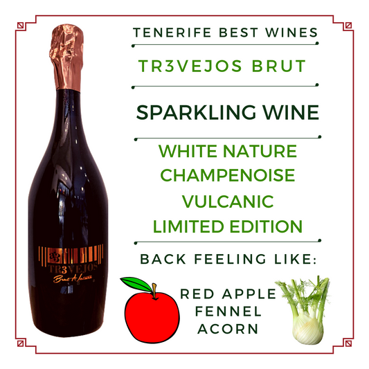 Tenerife Sparkling Meth. Champenoise WHITE TR3VEJOS