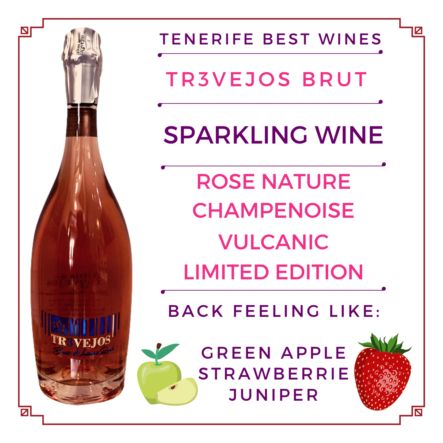 ALTOS de TREVEJOS BRUT NATURE ROSADO