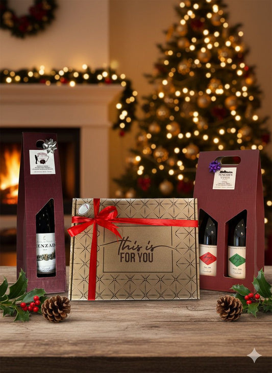 Caja Personalizadas de Vinos y Productos Gourmet Canarios