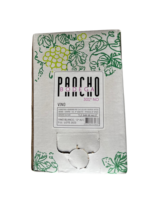 5 LTR VINO BLANCO SECO Pancho