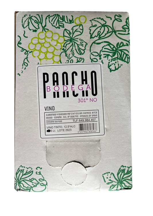 5 LTR VINO TINTO pancho