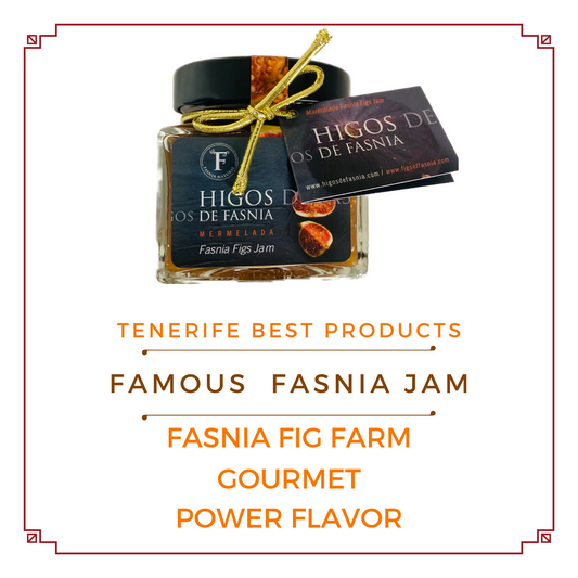 PRUDUCTOS de FASNIA TENERIFE  FIG JAM 270 gr